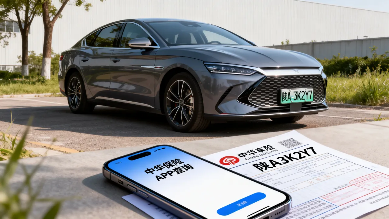 陕A3K2Y7车辆中华保险怎么查询？中华车险保单查询方法